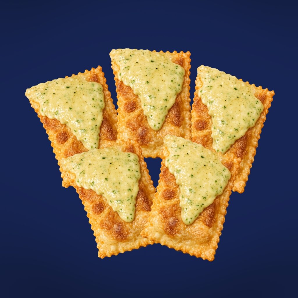 Ravioli fritti alla Nerano (5pz)